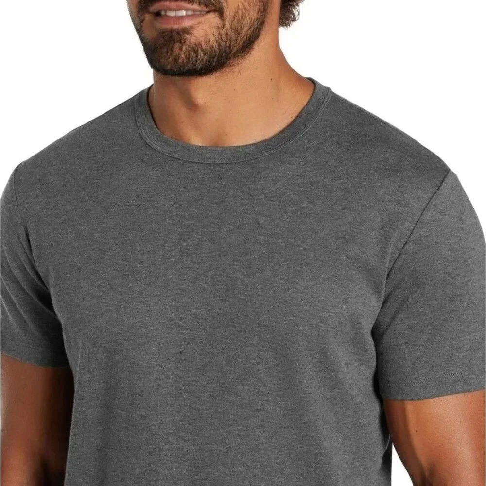 Banana Republic Men's M Luxe Touch Performance Tee Gray Crew Neck N0862